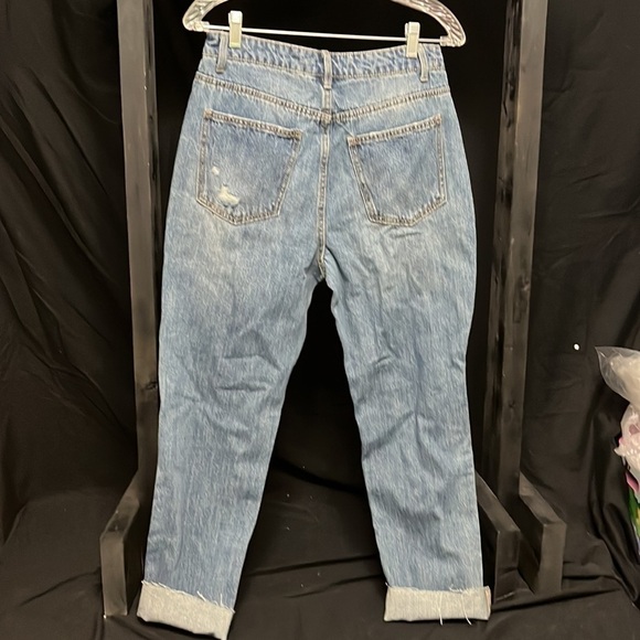 𝅺NO Boundaries- super high rise slim straight cropped jeans - Picture 5 of 5